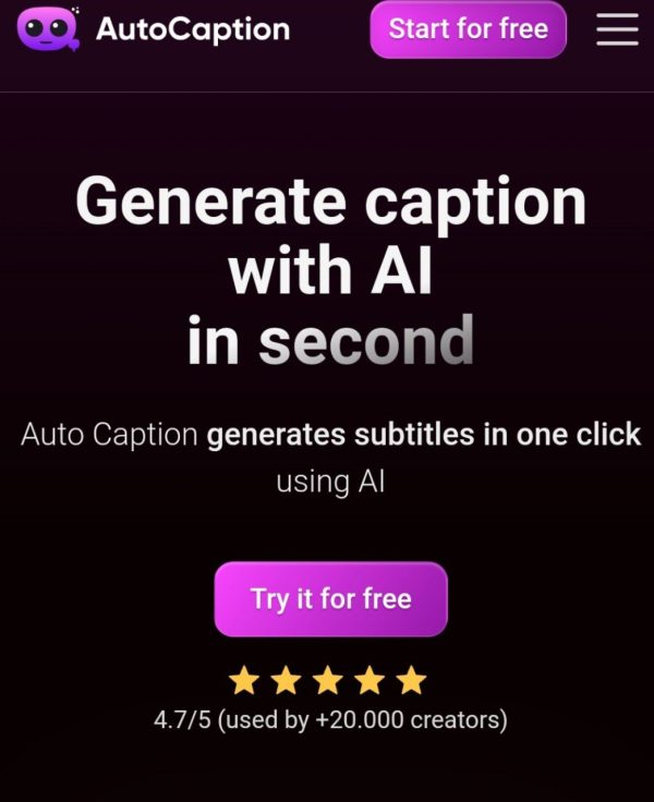 زیر نویس auto caption سلیت میت بیکس